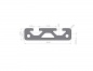 Preview: Aluminum profile 40x10 groove 5 I-type Black